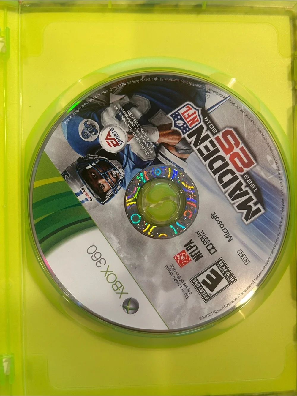 EA Sports Madden NFL 25 Xbox 360 Game
